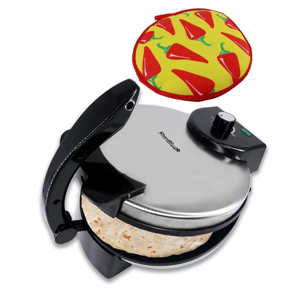 Starblue Stainless Steel Roti/Tortilla Press / Quesadilla Maker.